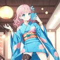 早いけどご挨拶🌸（⛩年末・年始ご挨拶👘/カラー着物成功シリーズ集*8） 7枚目