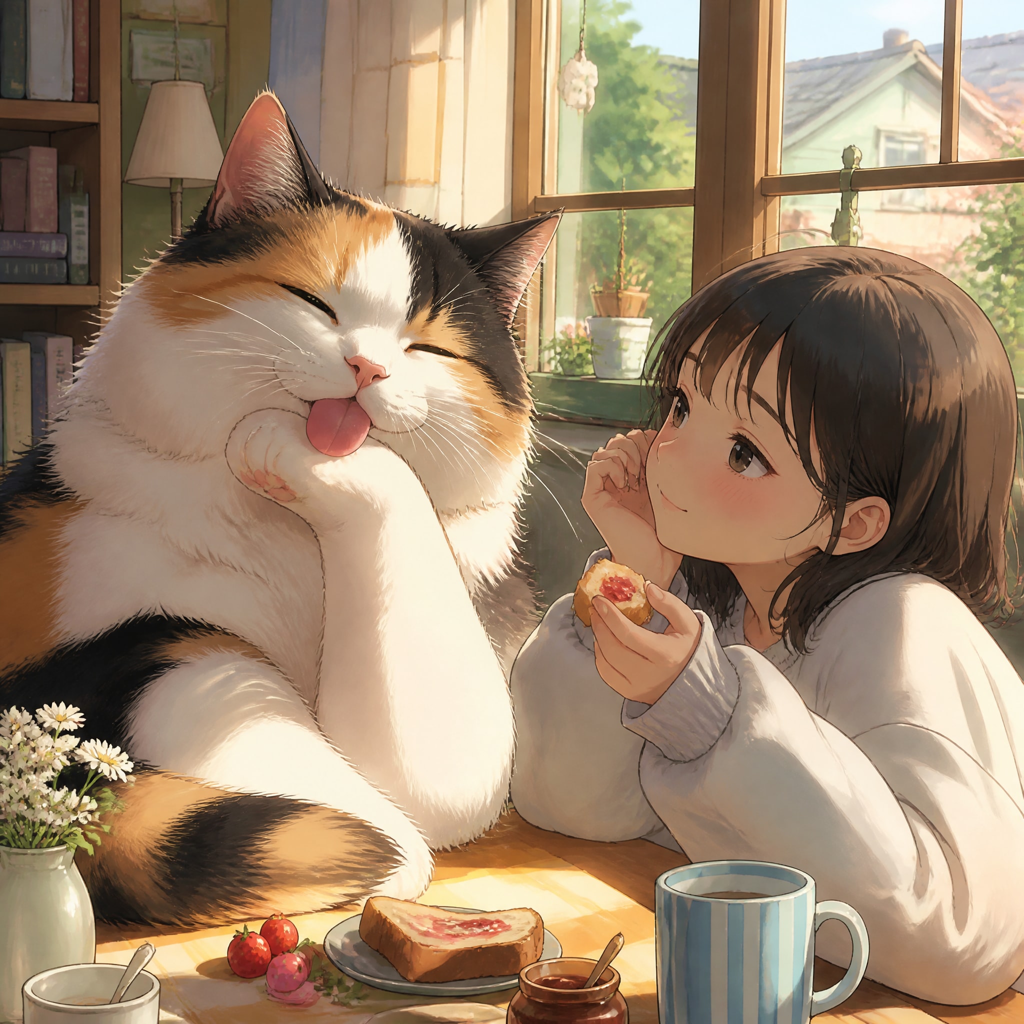 おはよう三毛殿（２９）GPTimages2.0 | の人気AIイラスト・グラビア