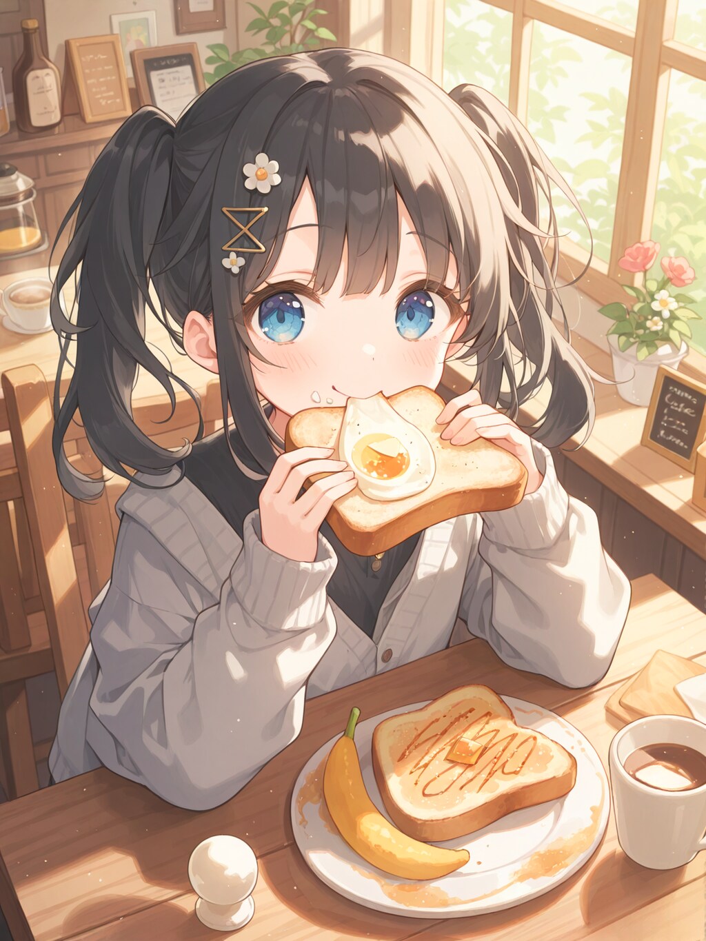 純喫茶のモーニングセット