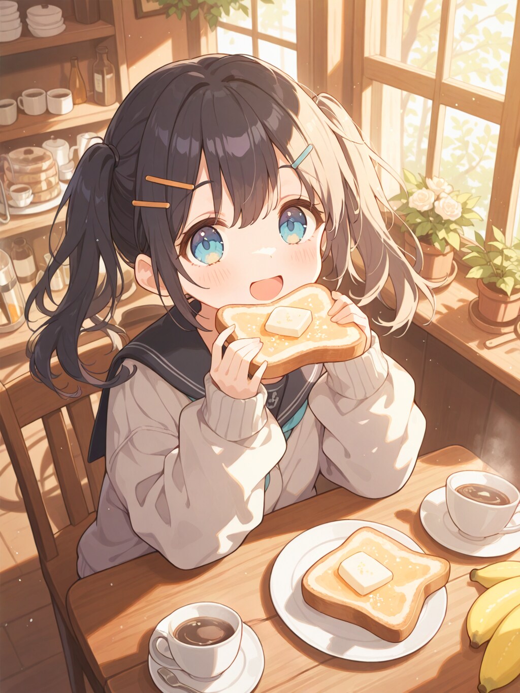 純喫茶のモーニングセット