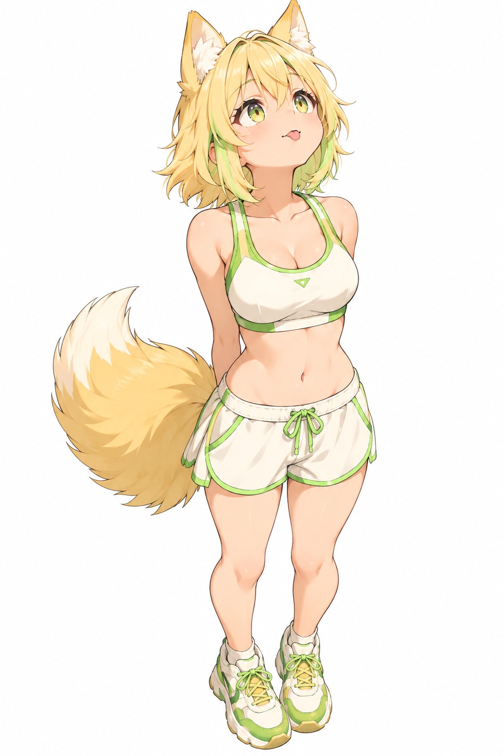 舌しまい忘れ現象(タマキちゃん) | の人気AIイラスト・グラビア