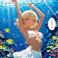 水中ビキニ　はるか 2枚目