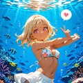 水中ビキニ　はるか 5枚目