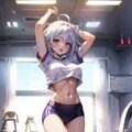 パイ飲み競争弊社キャラクター【けい あいな】 4枚目