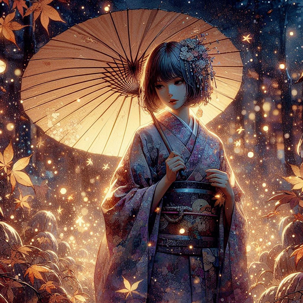 秋の公園 | の人気AIイラスト・グラビア