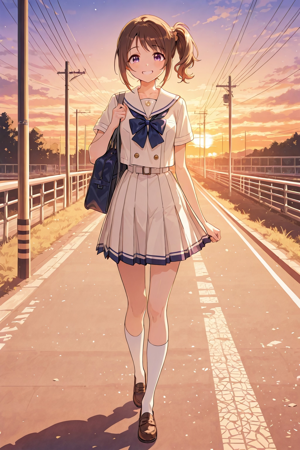 また明日ね❤ | の人気AIイラスト・グラビア