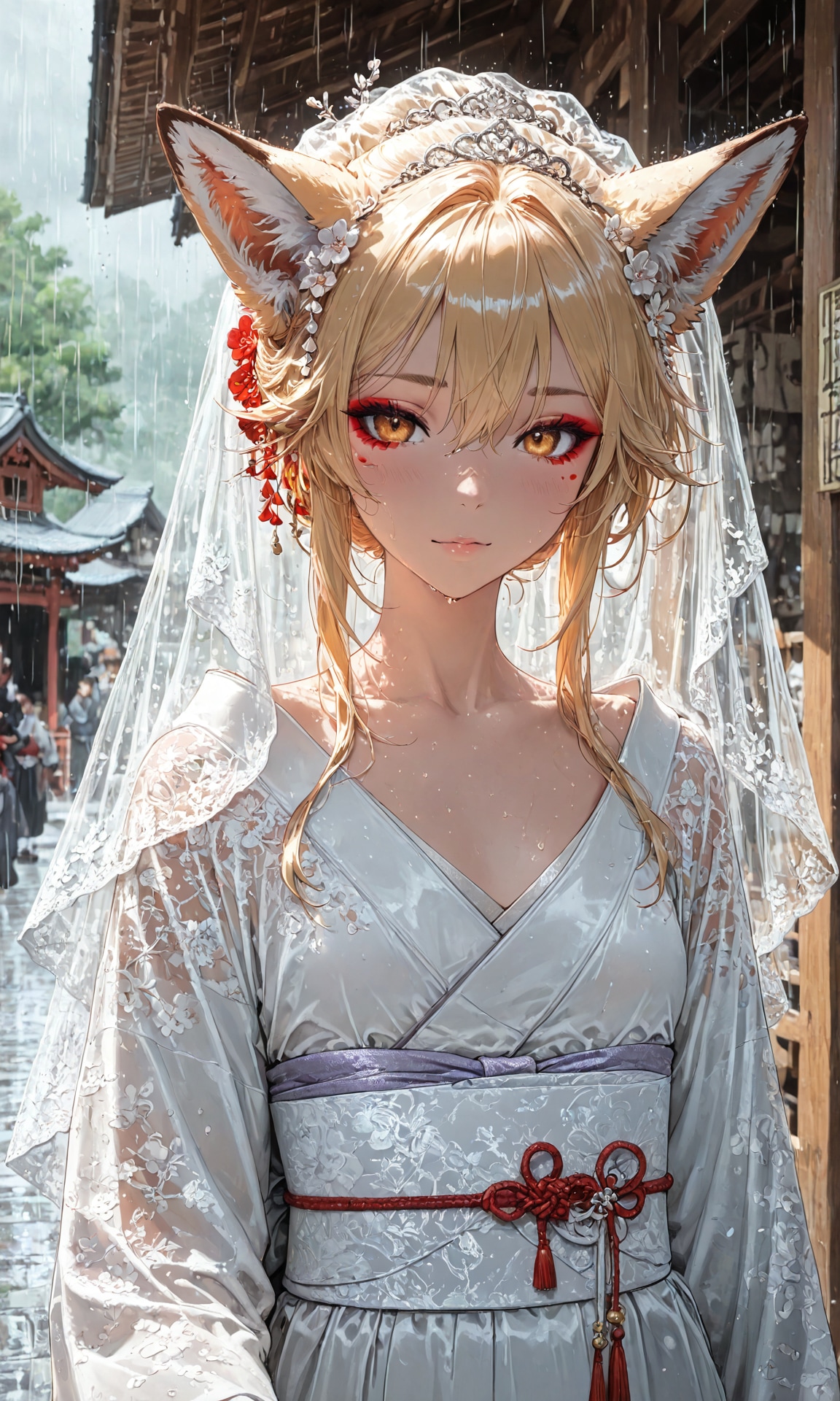 狐の嫁入り | の人気AIイラスト・グラビア