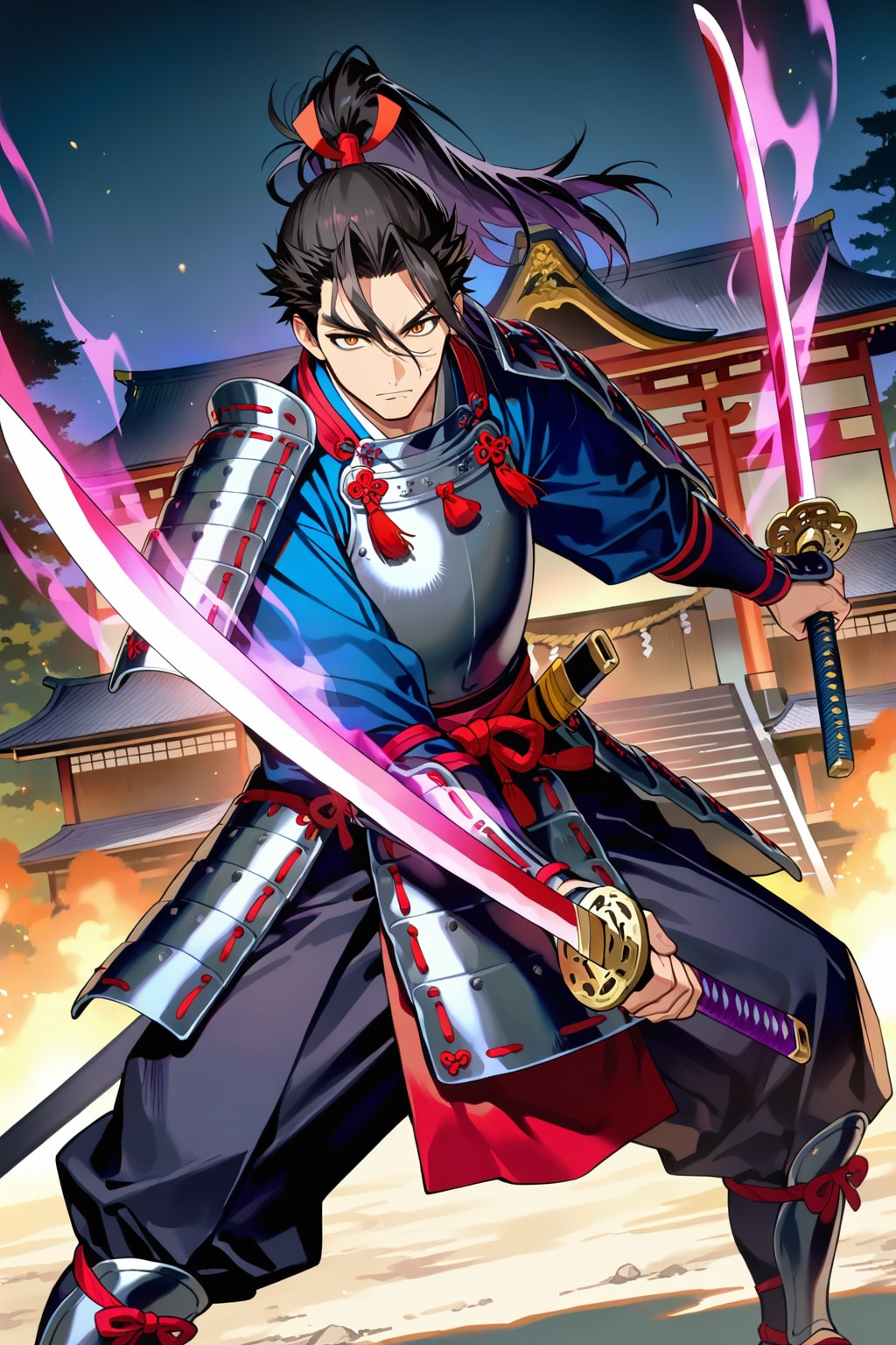 二刀流若武者
