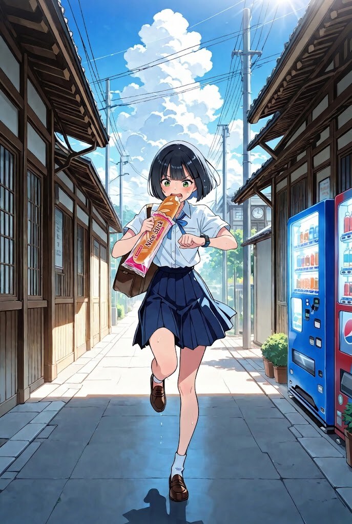 遅刻遅刻～