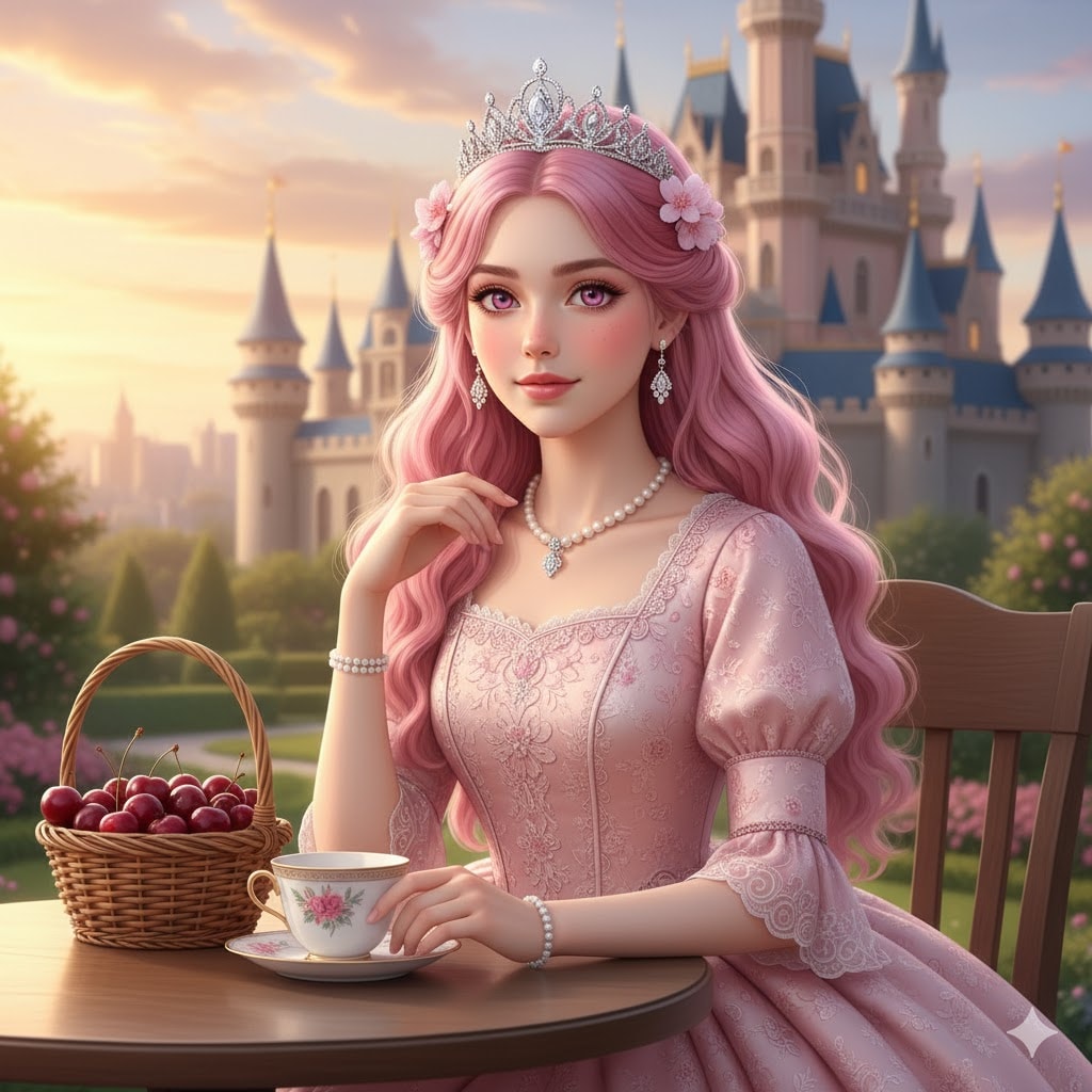 プリンセスとサクランボ