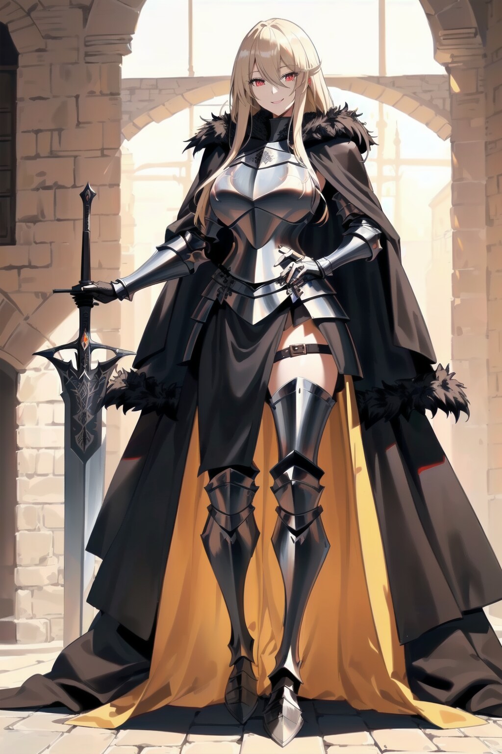 ブロンドの女騎士さん6