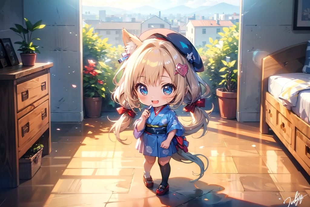 浴衣で涼を。