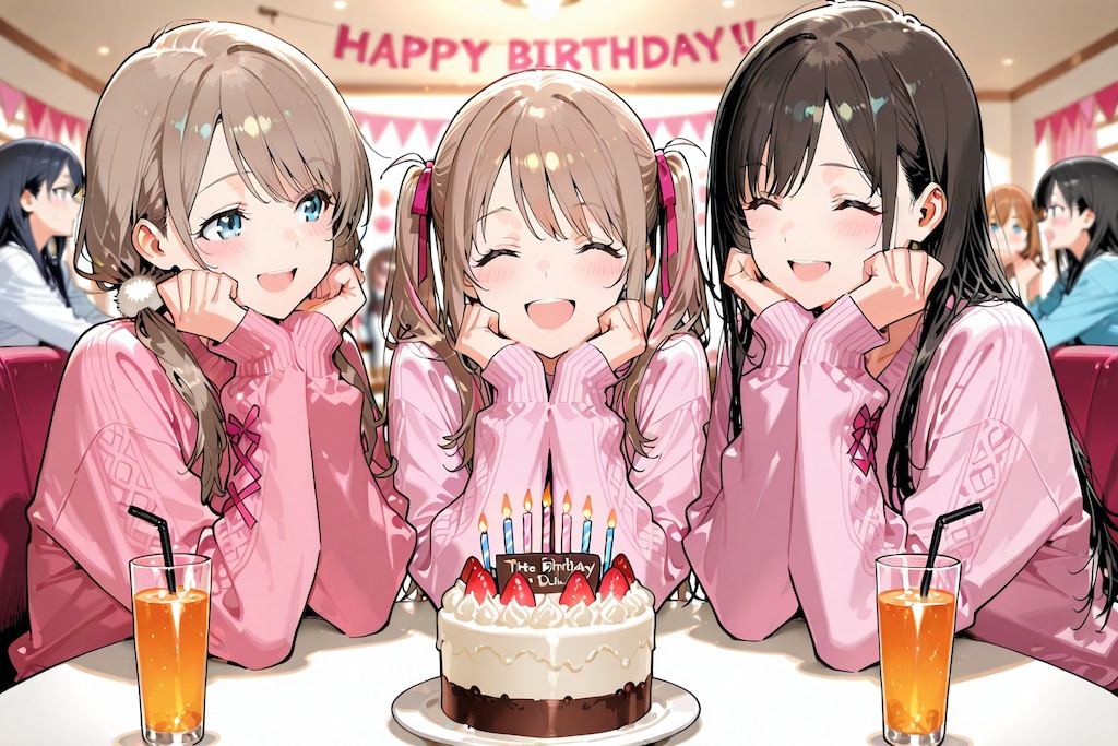 はるかちゃん🎉誕生日おめでとう🎁