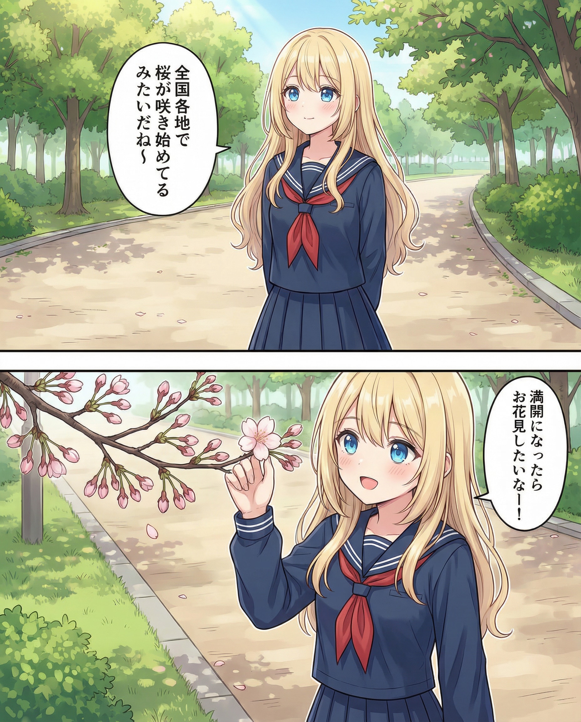 桜が咲き始めた | の人気AIイラスト・グラビア