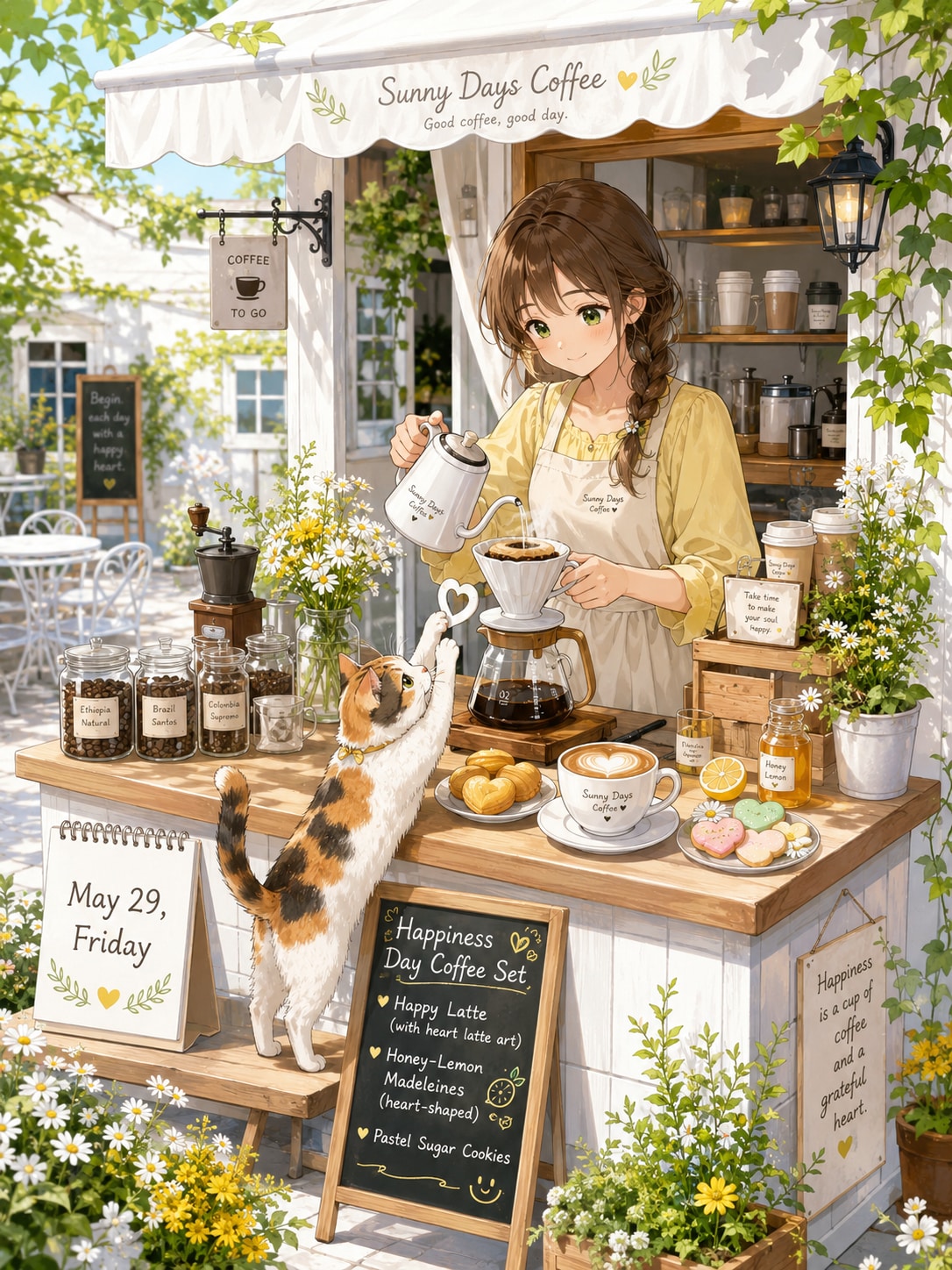 今日は幸福の日ですね