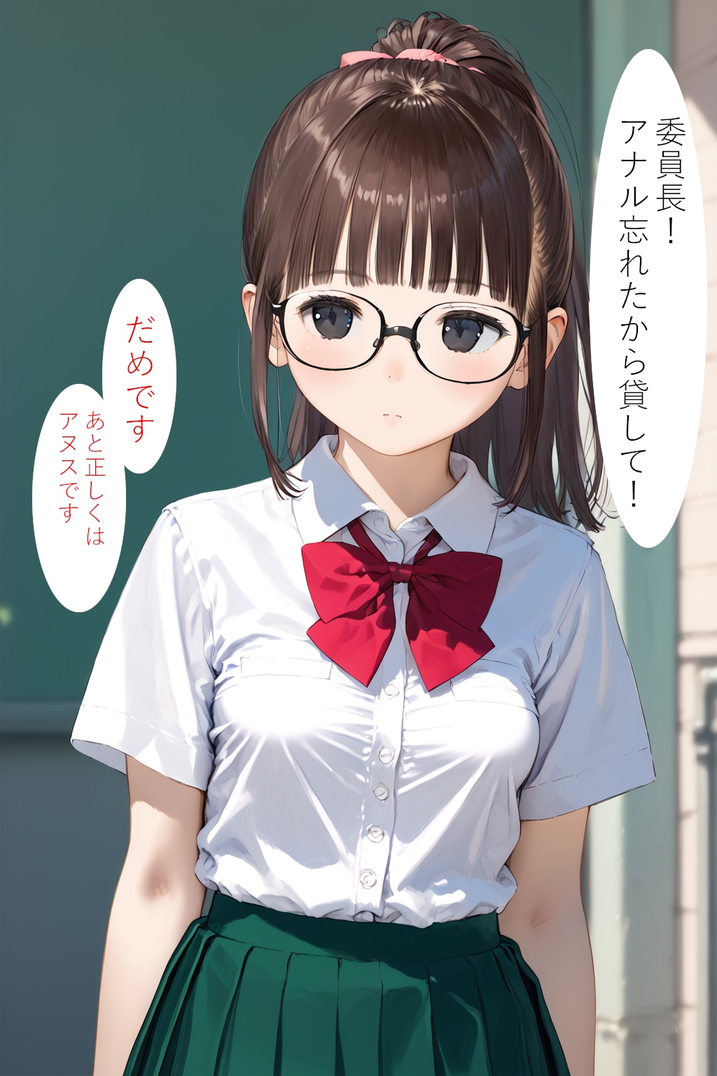 小ネタ　むっつり委員長