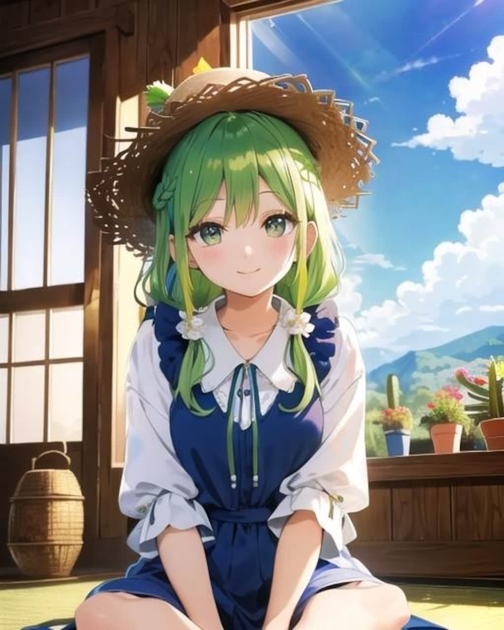 ほんの小さな出来事に愛は傷ついて⋯（サボテンの花）