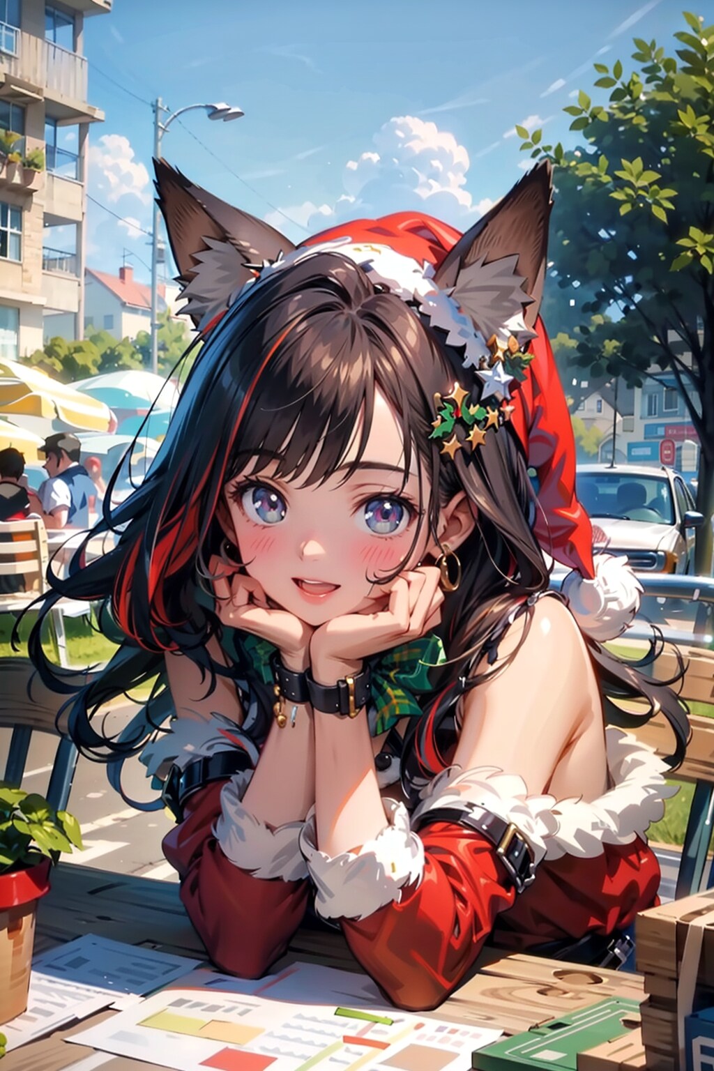 サンタガール🐺TOPAZ
