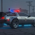 デロリアンパトロールカー 3枚目