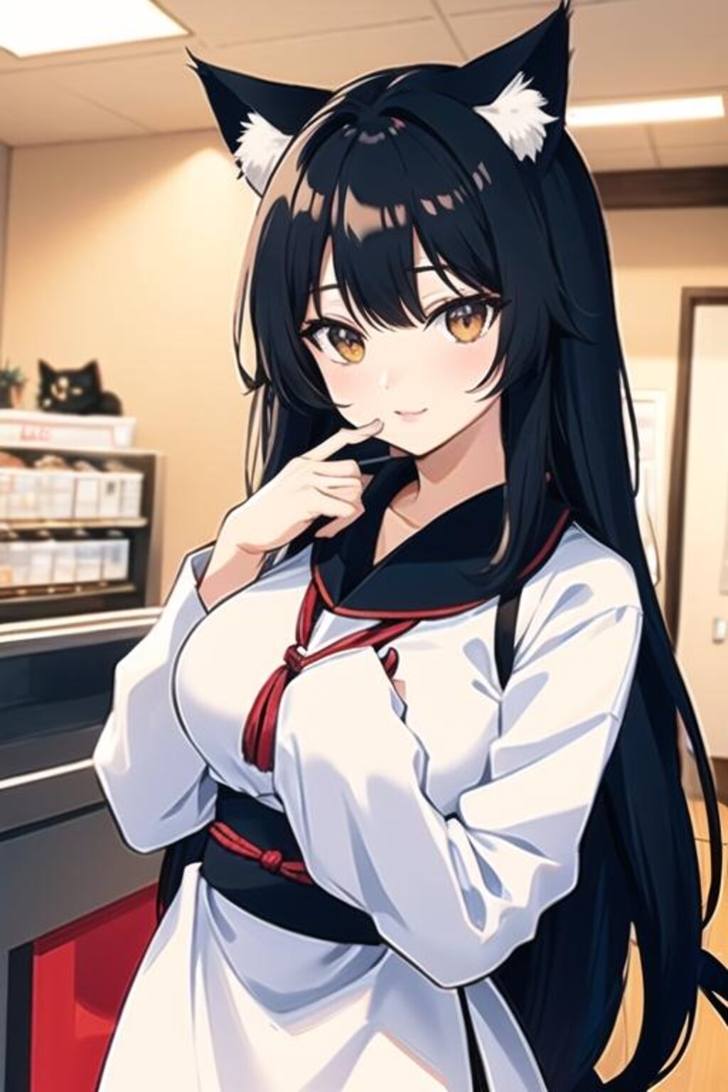 私ですか？大丈夫ニャン