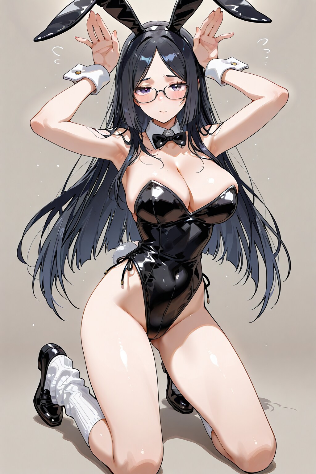 ウサギのポーズ