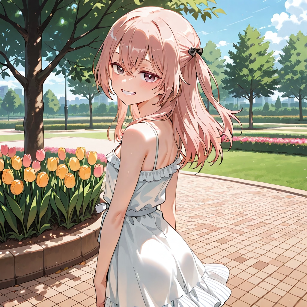 振り向きジュジュ様 | の人気AIイラスト・グラビア