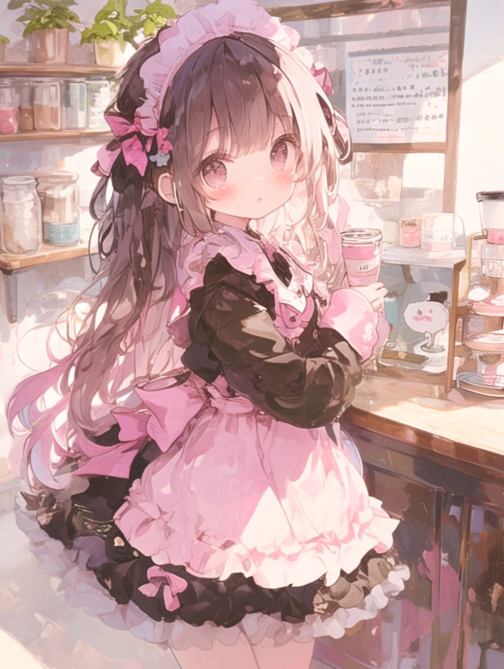 ウェイトレス。