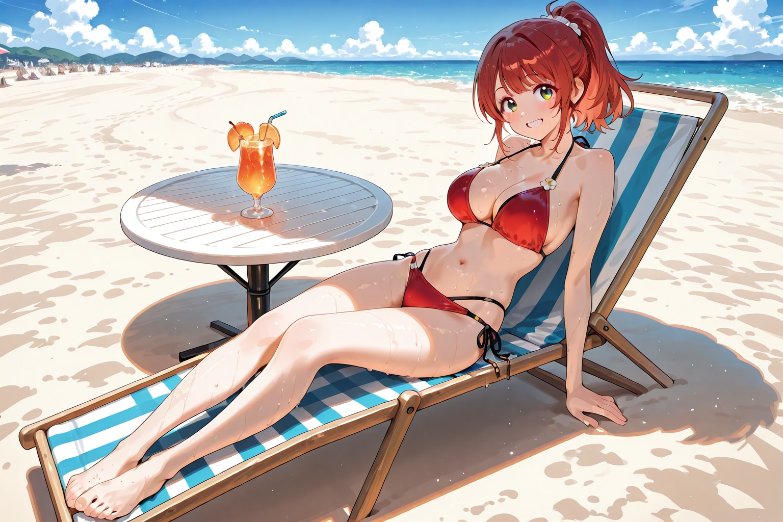 休日を満喫中。
