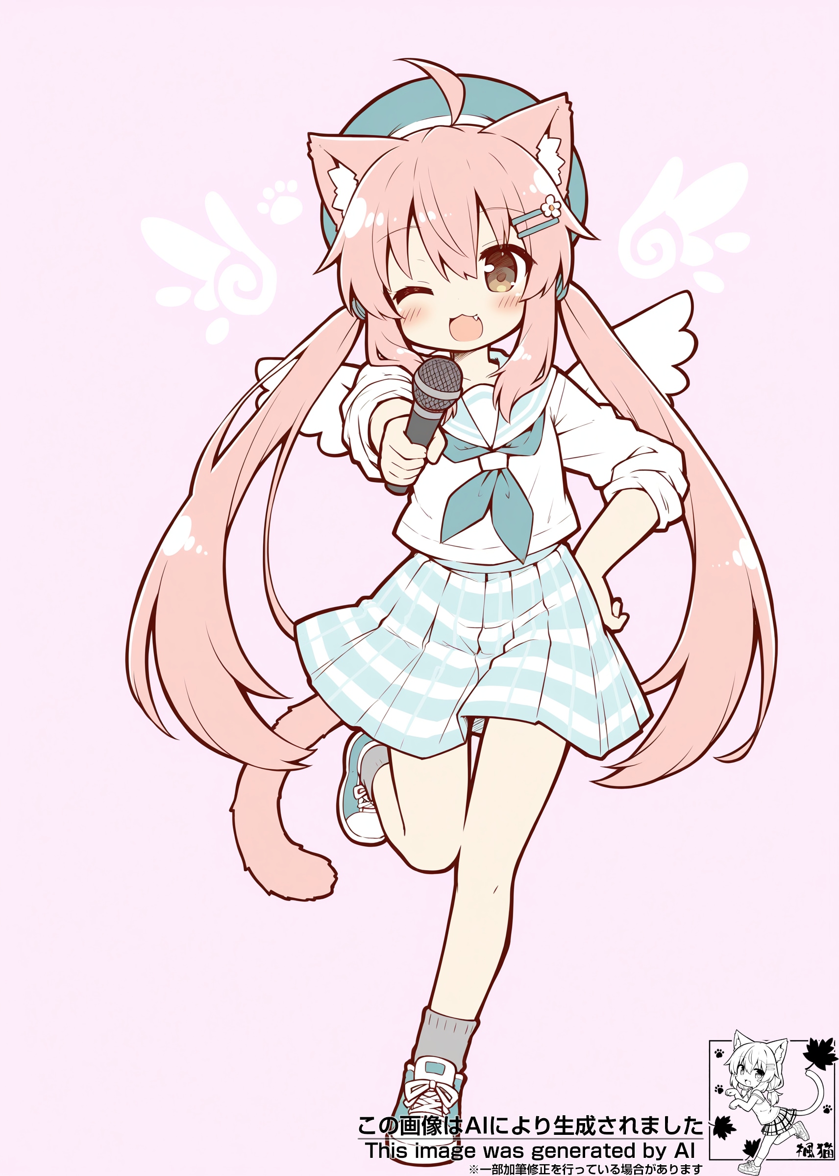 一緒に歌お！ | の人気AIイラスト・グラビア