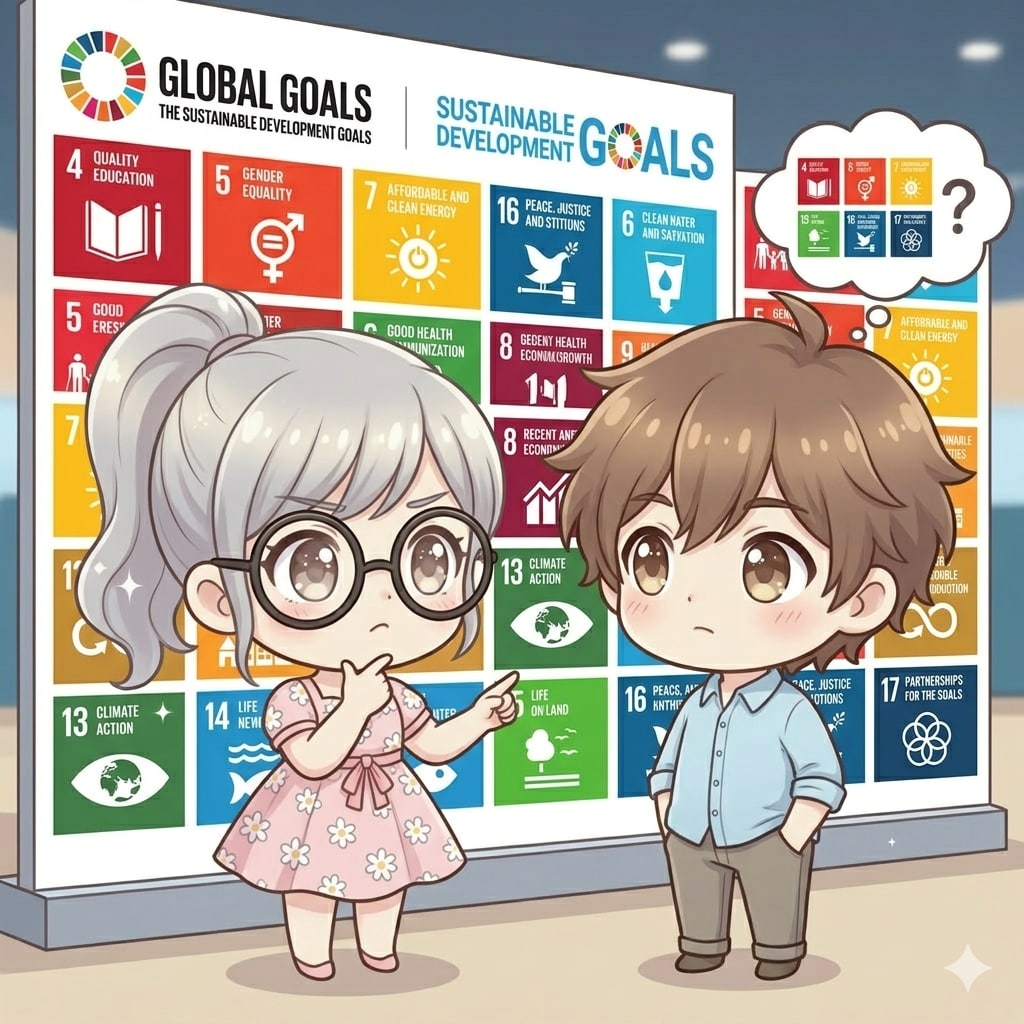 今日は「みんなで考えるSDGsの日」