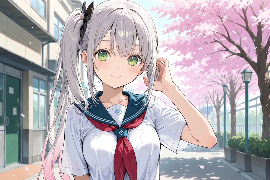 銀髪ちゃん