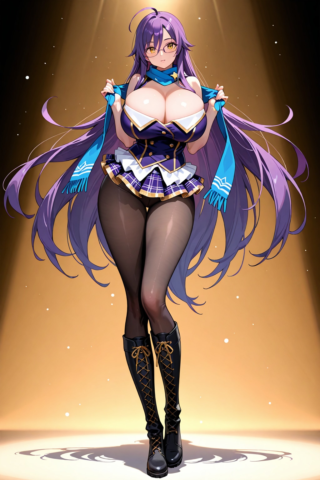紫髪金眼のアイドル　その二