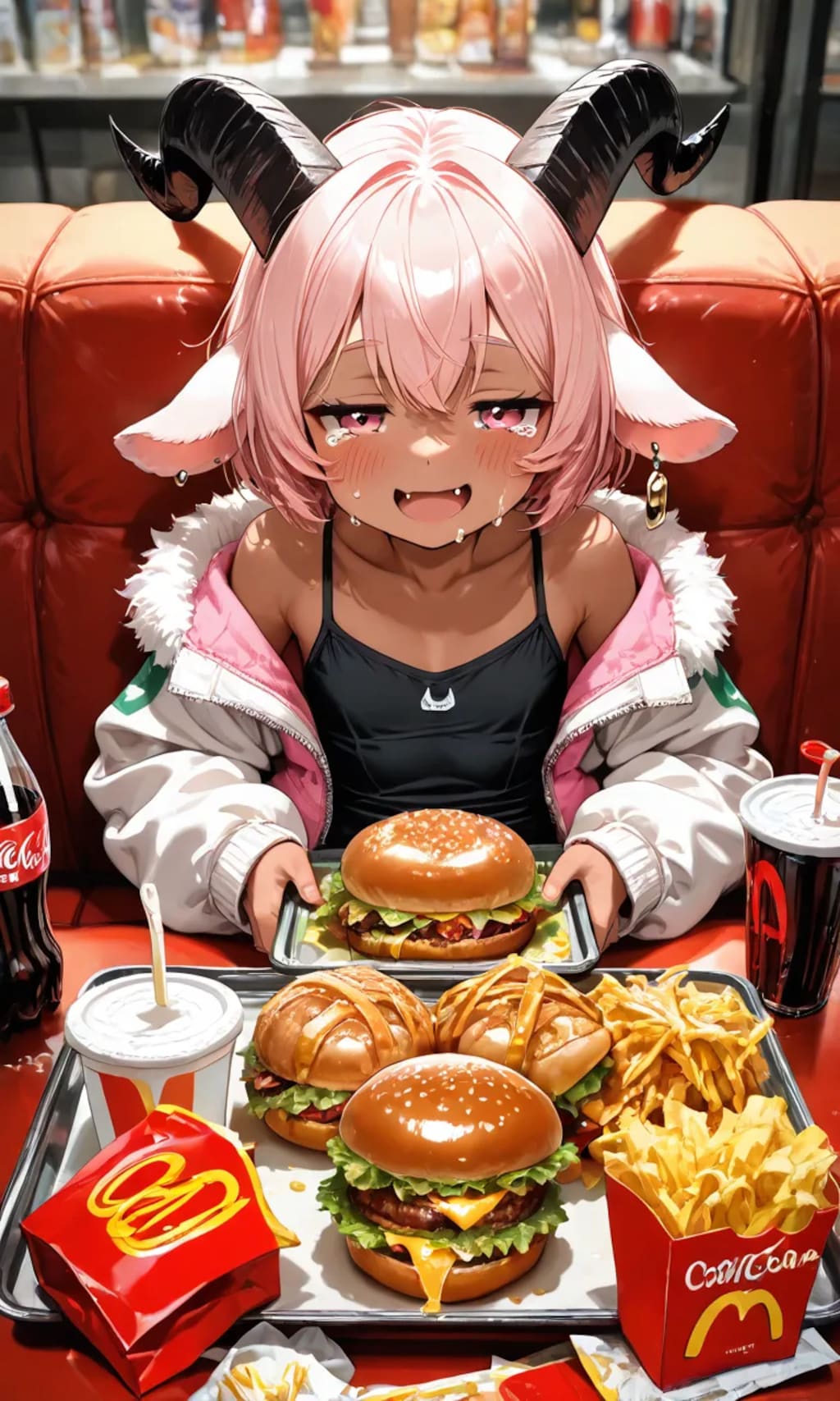 マクドにつれてく