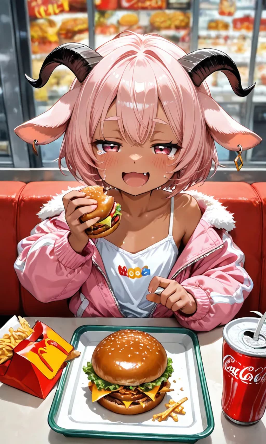 マクドにつれてく