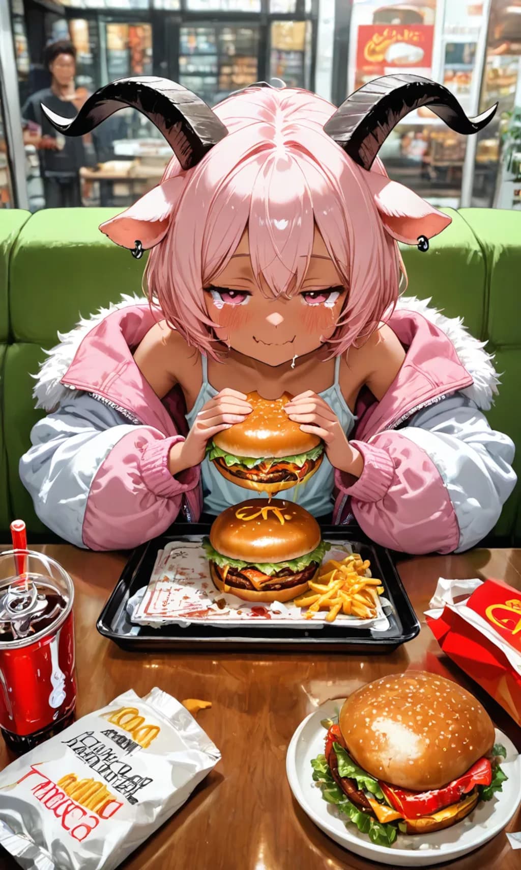 マクドにつれてく