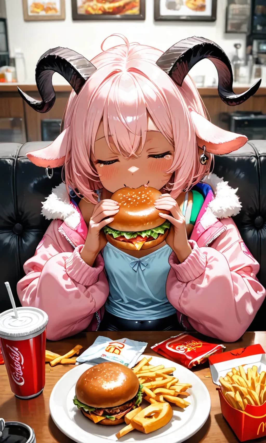 マクドにつれてく