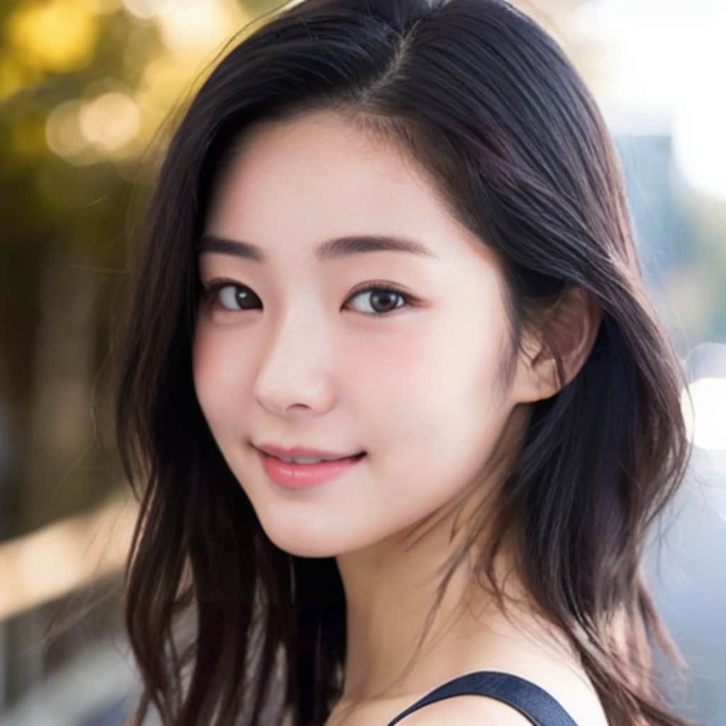 美女ポートレート-8