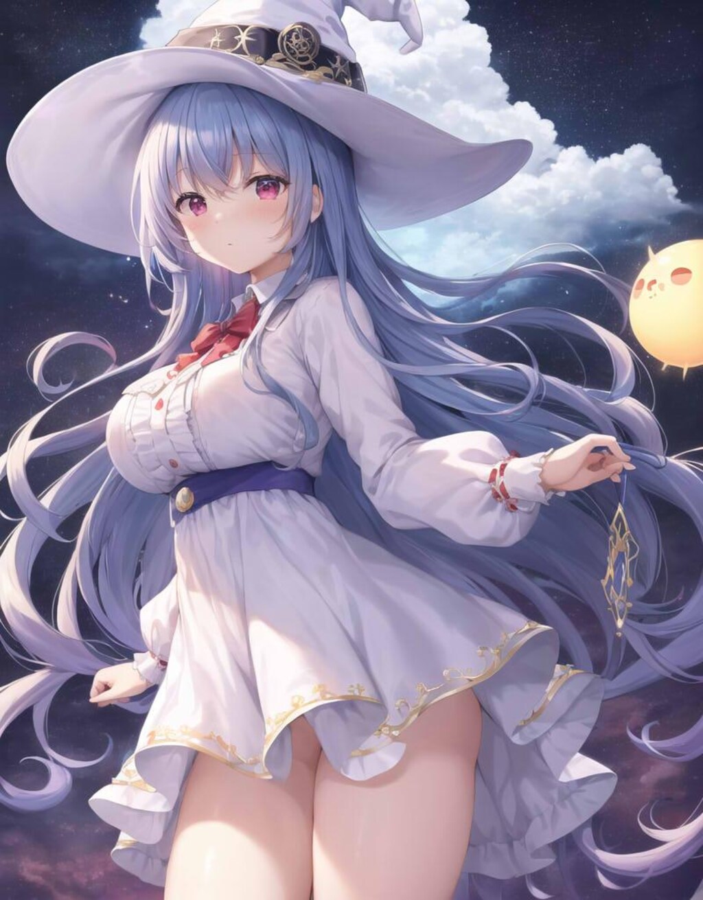 魔女っ子(青髪)