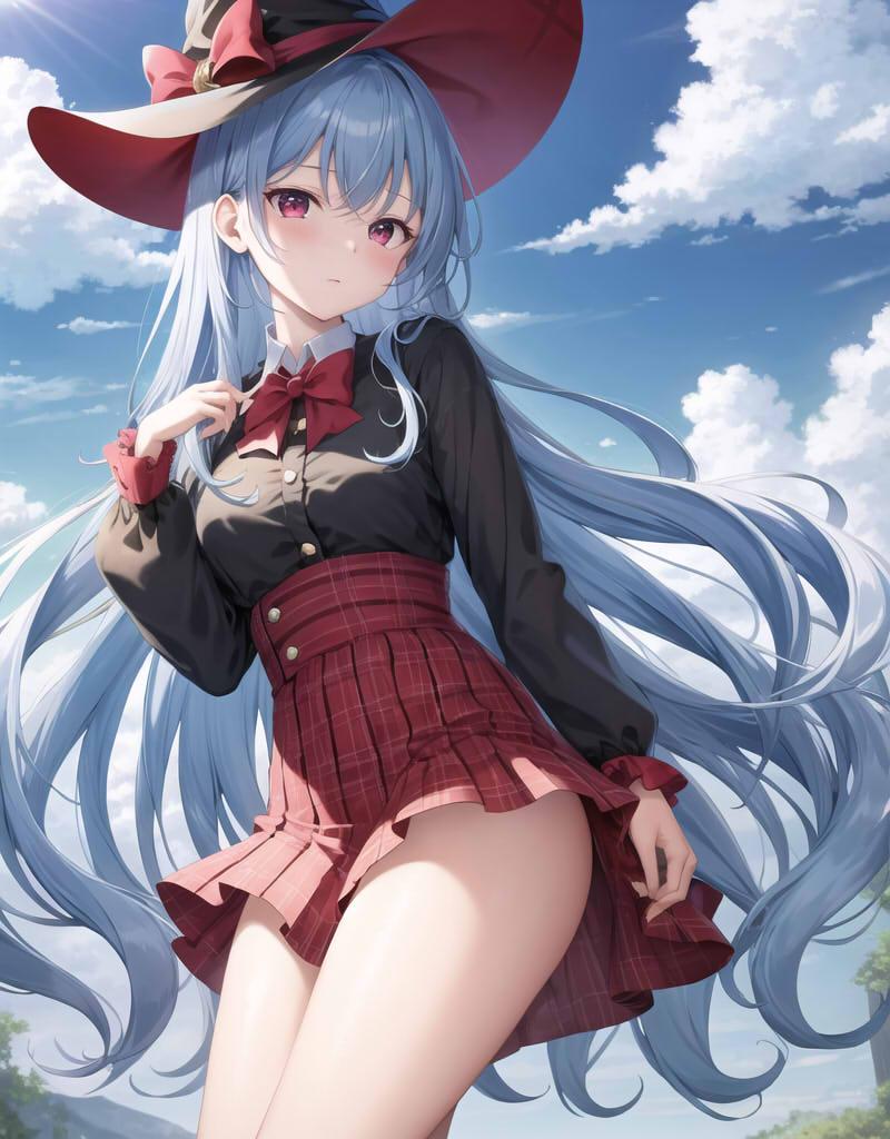 魔女っ子(青髪)