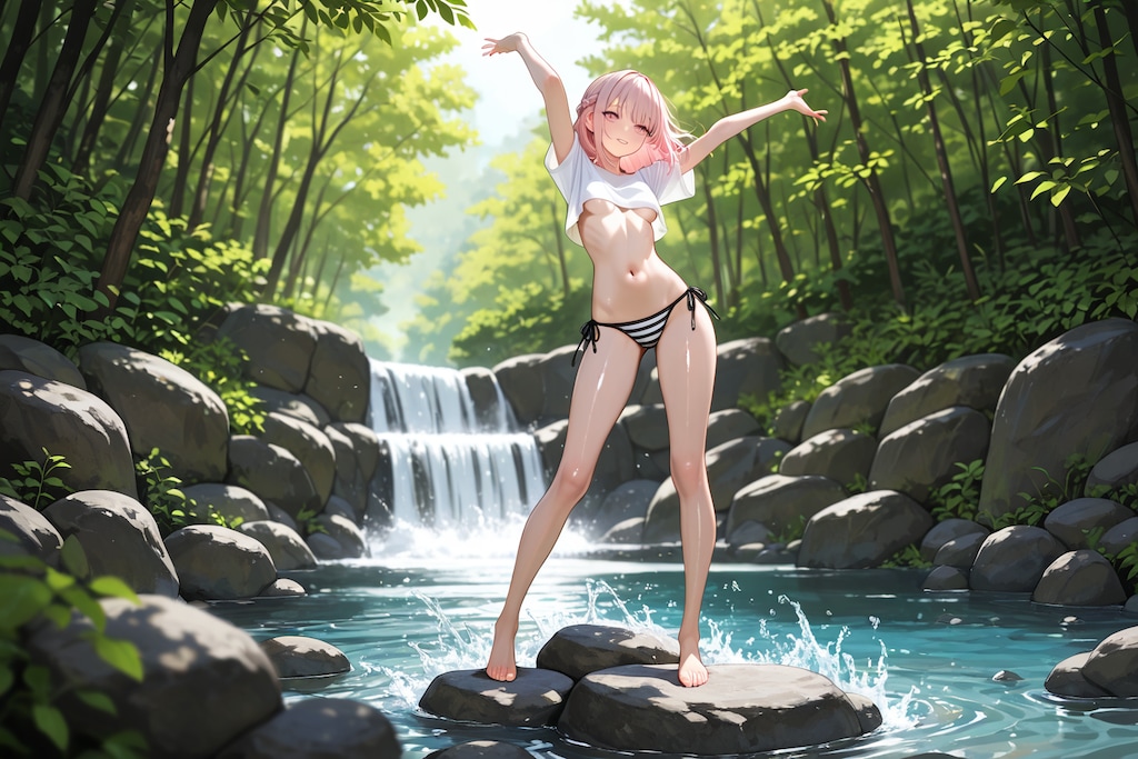 Re：木漏れ日のせせらぎ【渓流】。