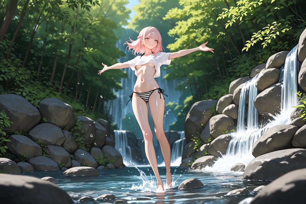 Re：木漏れ日のせせらぎ【渓流】。
