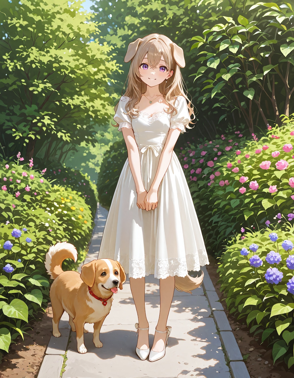 ミルフィお嬢様とお茶会お嬢様