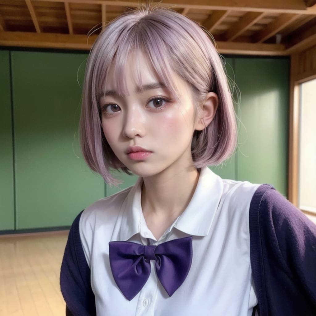 紫色大好きっ娘ちゃん