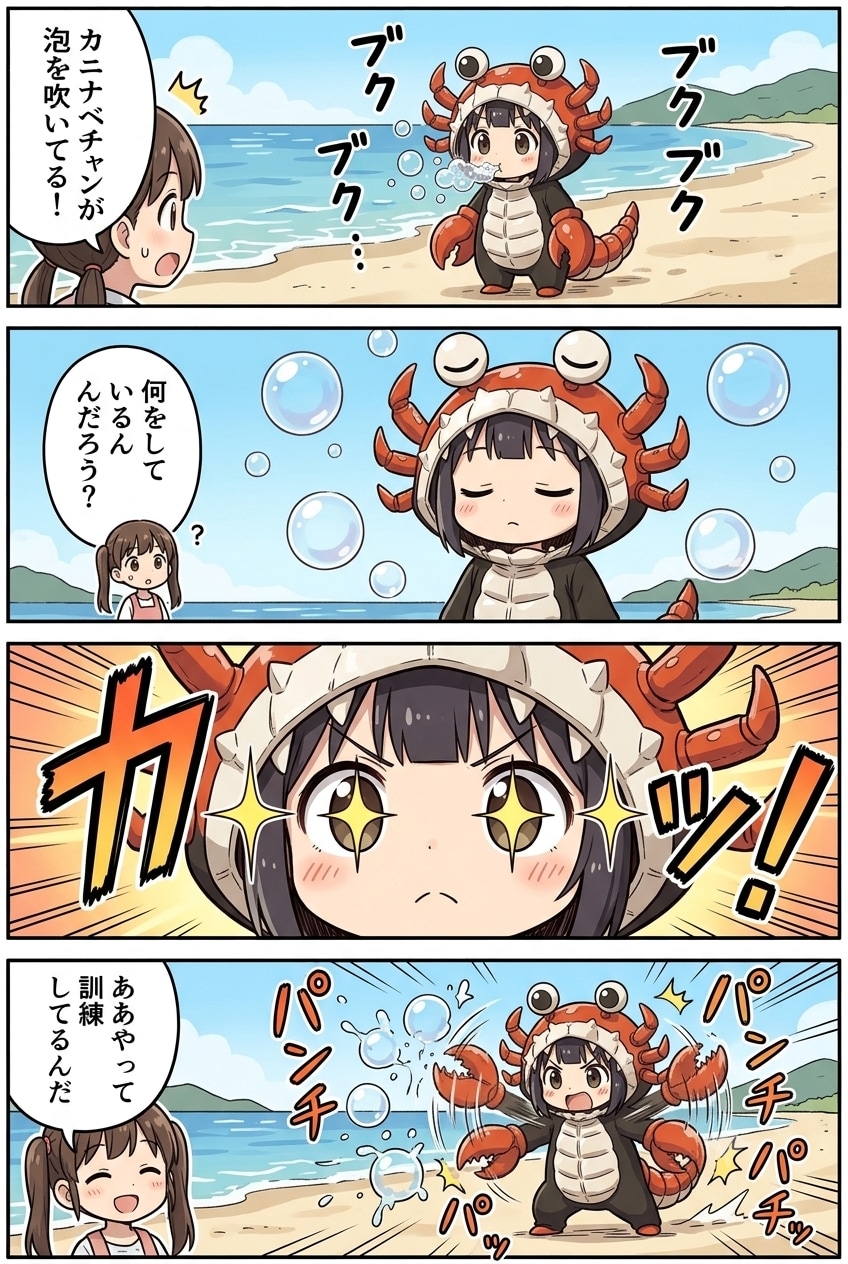 【22】遊んでるだけかも！カニナベチャン
