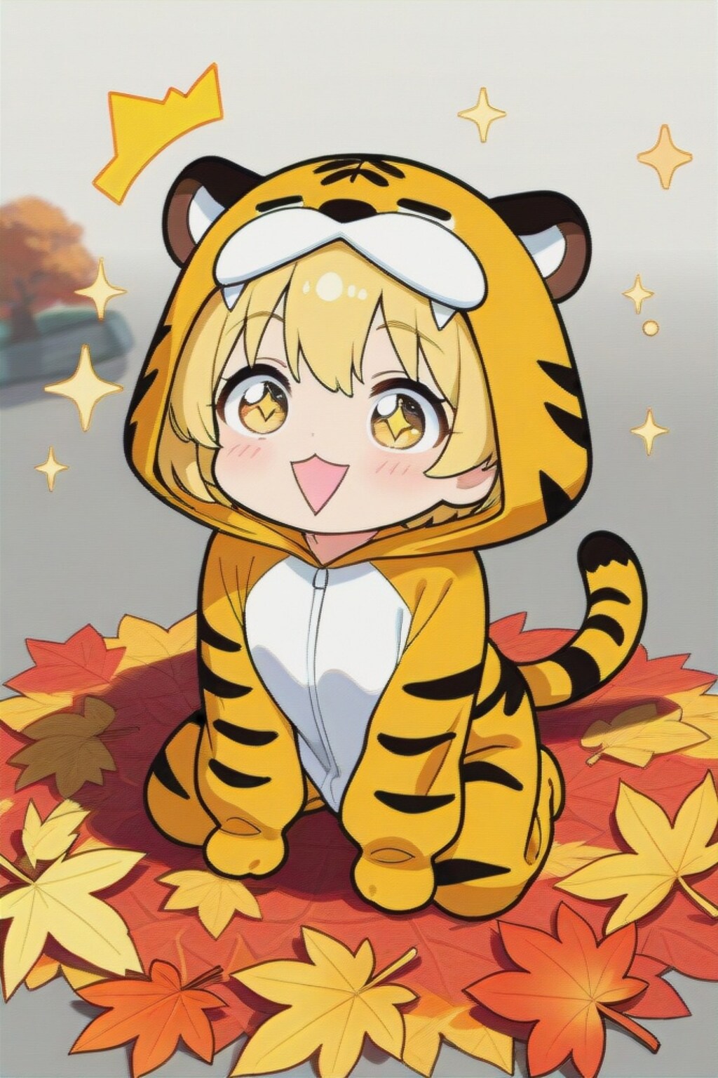 虎娘ちゃんの秋