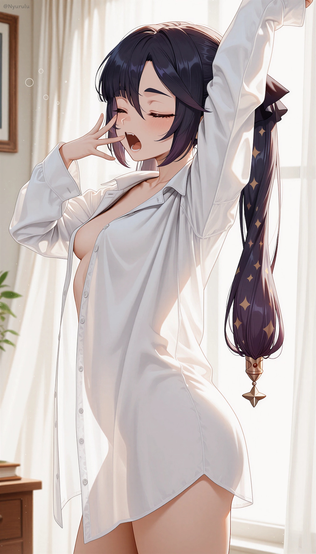 寝起きモナ