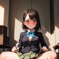 放課後:忘れ物を取りに戻ったら 2枚目