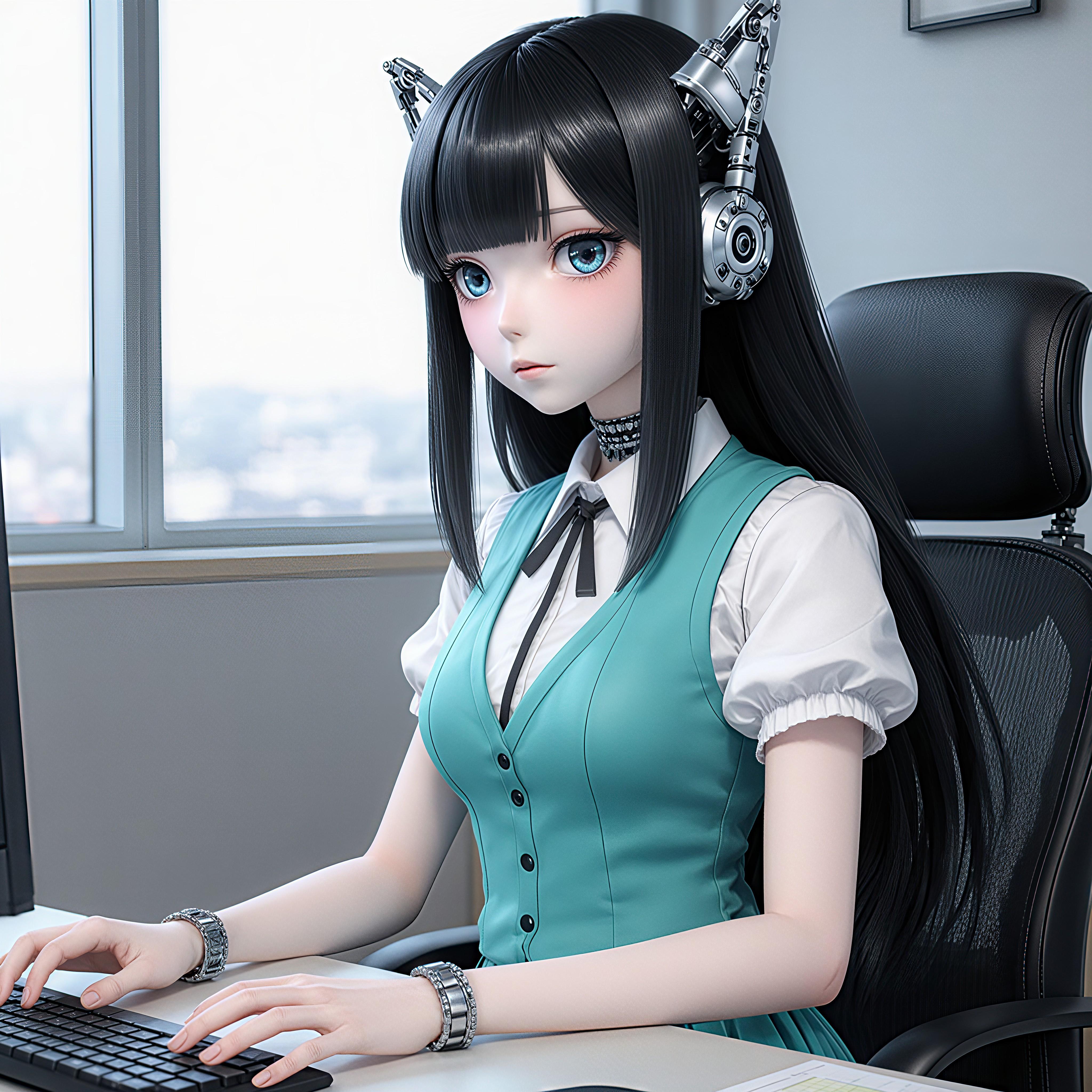 メカ娘3075号 | の人気AIイラスト・グラビア