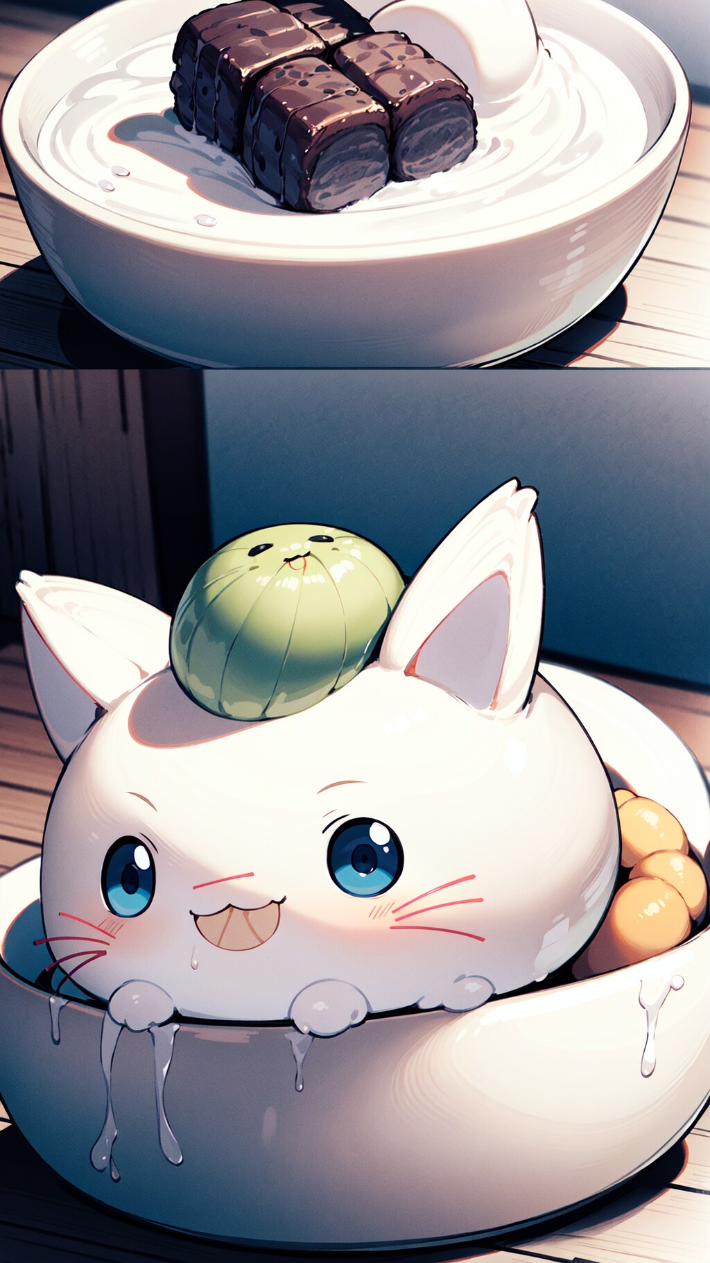 せんべいをくれなきゃおまえをとって食う