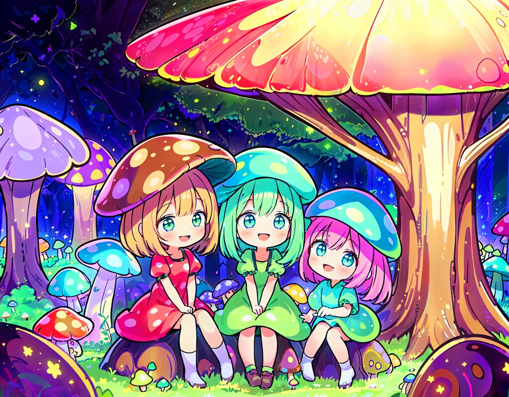 キノコの森